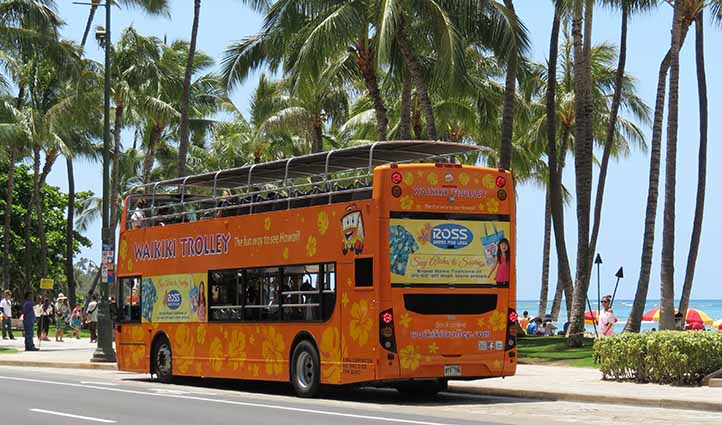 Waikiki Trolley Alexander Dennis Enviro400 305